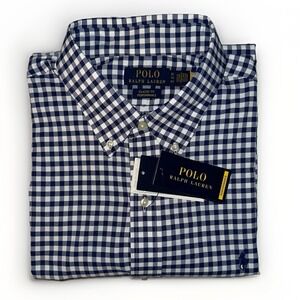 Polo Ralph Lauren Classic Fit Long Sleeve Button Down White/Blue Size XL